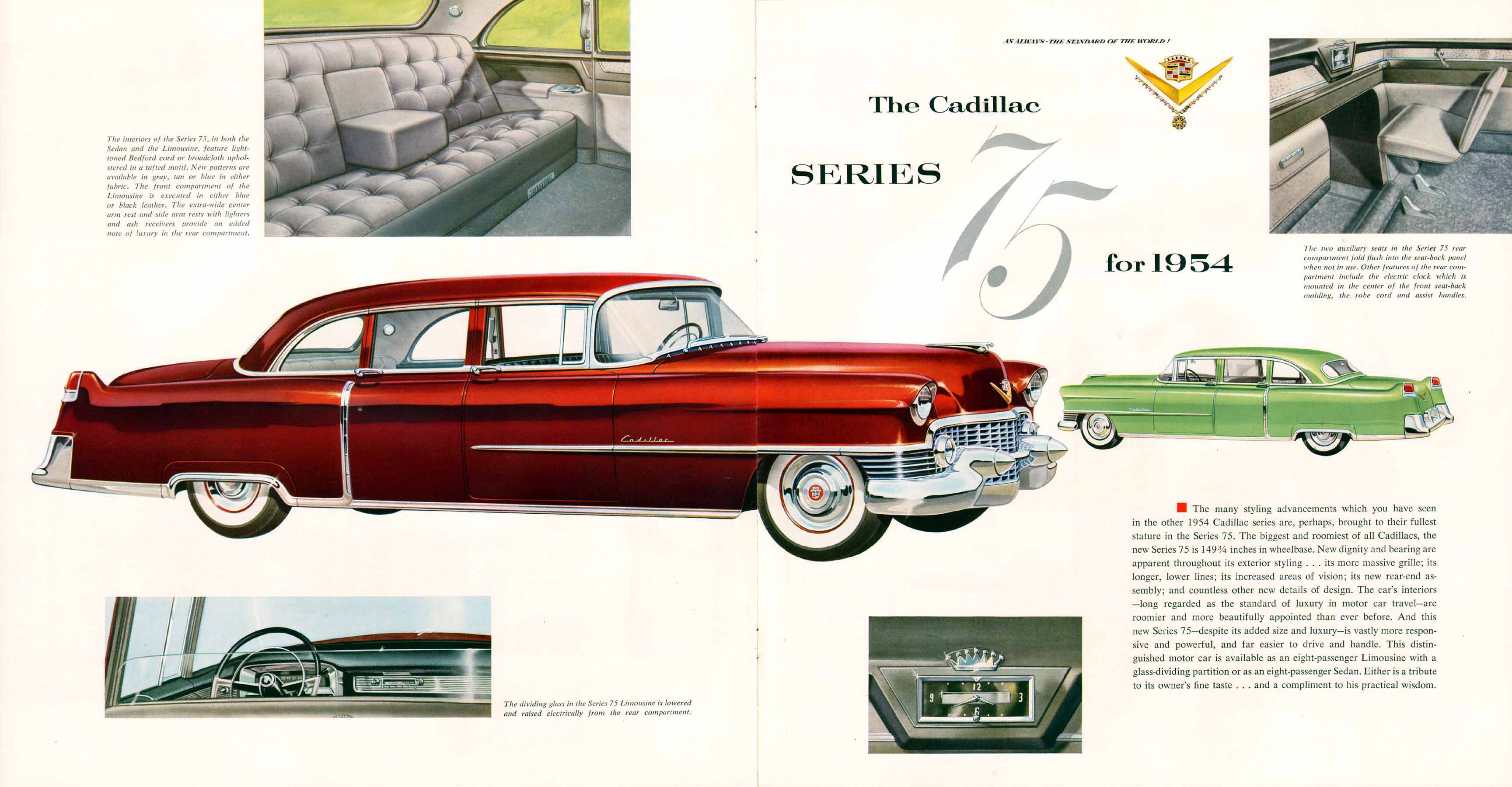 1954 Cadillac Brochure